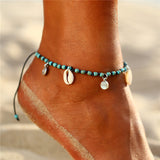 IF YOU Bohimia Sea Turtles Anklet Vintage For Women Summer Beach BOHO Bracelet on Leg Chain Foot Anklets Jewelry Drop shipping