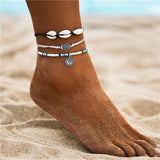 IF YOU Bohimia Sea Turtles Anklet Vintage For Women Summer Beach BOHO Bracelet on Leg Chain Foot Anklets Jewelry Drop shipping