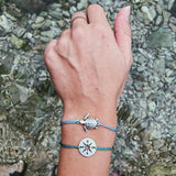 5 Pcs/set Bohemian Pineapple Turtle Heart Earth Bracelet Sets for Women Weave Rope Chain Bracelets Pulseras Mujer Stone Jewelry
